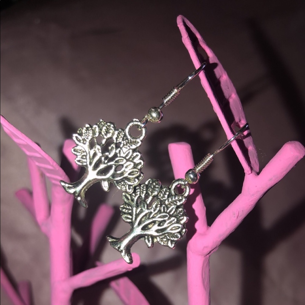 Tree of Life Charm Earrings